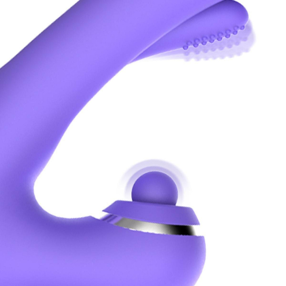 Вібратор-кролик Good Vibes Only - Tess Rabbit Vibrator with G-Spot Stimulator Sex Aura Київ - фото 5