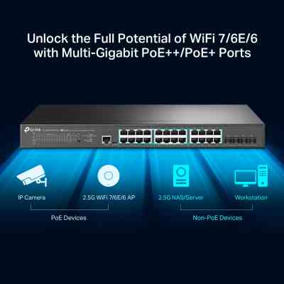 Комутатор мережевий TP-Link SG3428XPP-M2 Вінниця