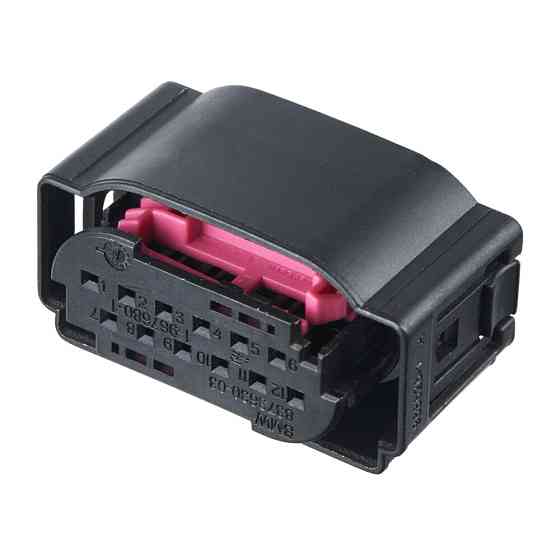 Роз'єм конектор 12-кон., 4E0972713, 1-967680-1, 1534151-1, 1534152-1, 968626-1, 6113837363 Audi, BMW, Mercedes-Benz, VW Київ