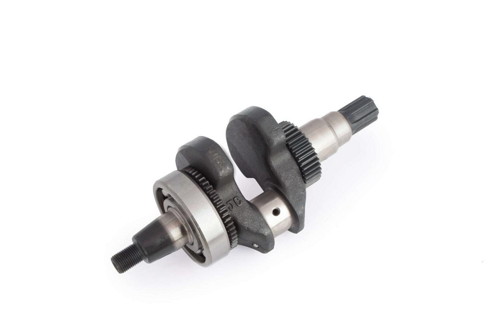 Колінвал мотоблок 178F (6Hp) (з шестернями та підшипником) (під шліци, Ø25mm) ST Мукачево - фото 1