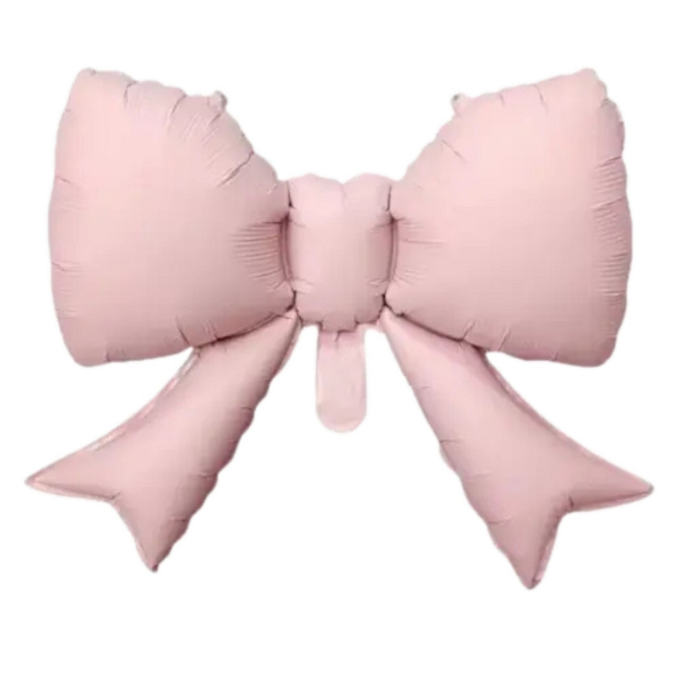 Бантик розовый 45*55см шарик фольгирован маленькой Киев - изображение 1