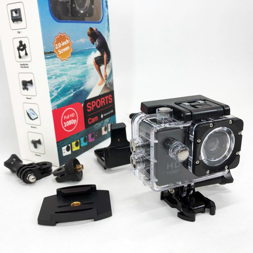 Экшн камера hdr, Поворотная боди камера, Экшн камера fullhd Нательная Sport Action camera HG-59 Ивано-Франковск - изображение 10