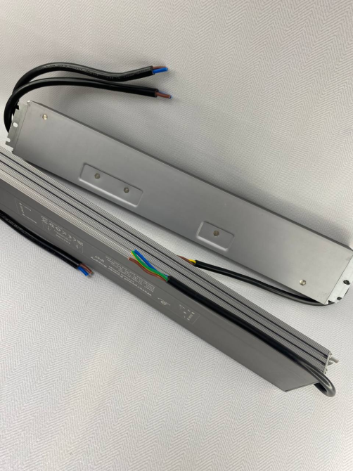 DUSKTEC LED блок питания 12 В 300 Вт 25 А IP67, AC 180–260 В → DC 12 В, тонкий алюминиевый корпус Киев - изображение 10