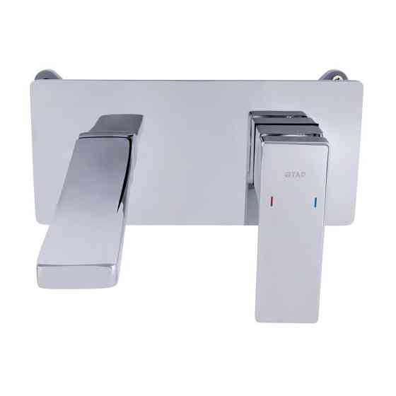 Смеситель для раковины настенный Qtap Gemini QTGEM273CRM45693 Chrome Киев