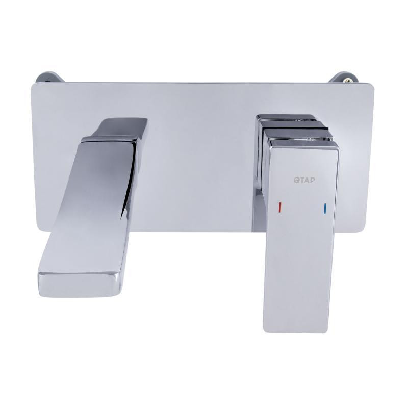 Змішувач для раковини настінний Qtap Gemini QTGEM273CRM45693 Chrome Київ - фото 3