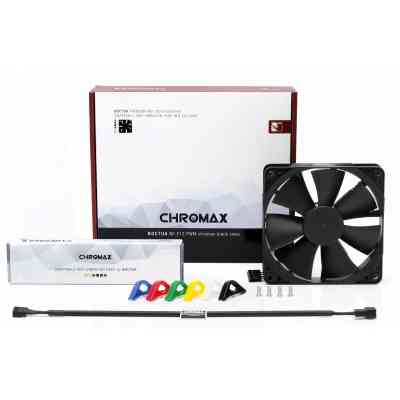 Кулер для корпуса Noctua NF-F12PWM CHROMAX.BLACK.SWAP Винница
