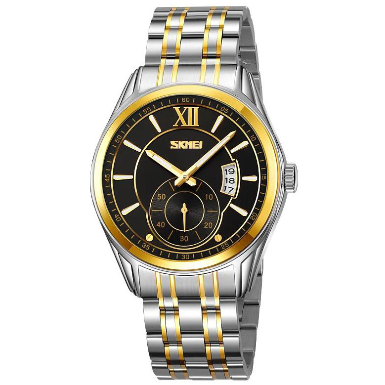 Наручні брендові годинники наручні чоловічі SKMEI, Кварцові чоловічі годинники на браслеті QG-84 Івано-Франківськ - фото 3