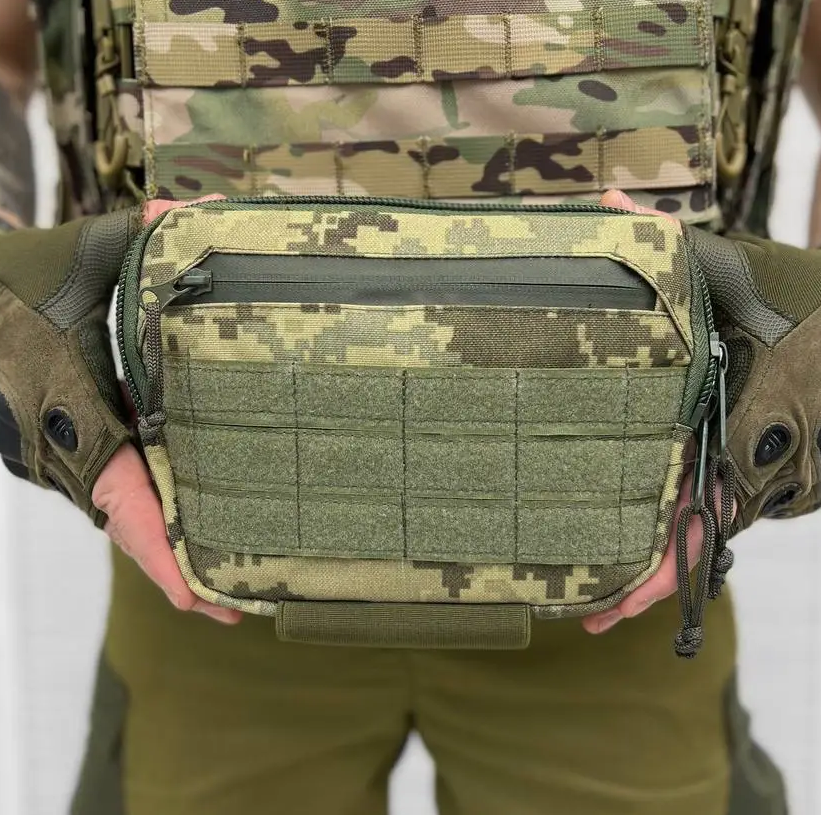 Тактичний підсумк напашник під бронежилет або плитоноску П2-3 Піксель Вінниця - фото 1