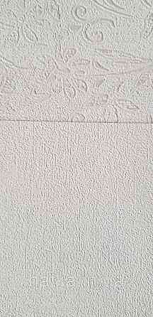 Обои виниловые на флизелине Marburg Aura метровые однотонные под крошку структурные белые Киев