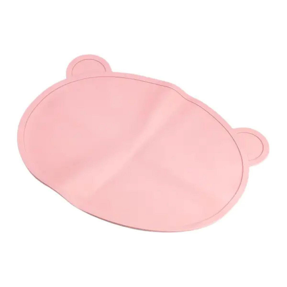 Рожевий набір силіконових дитячих посудин на 7 предметів Київ - фото 1