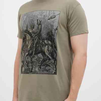 Футболка Sol's Imperial Knight Death and the Devil хакі XXL (11500268/394XXL) Винница