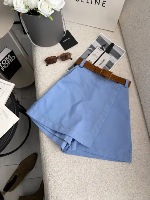 Жіноча джинсова шорти-спідниця літня Одеса - фото 3