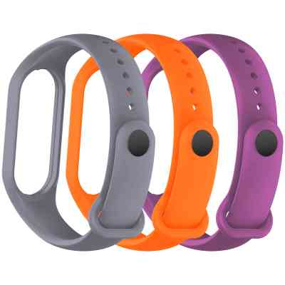 Ремінець до фітнес браслета Armorstandart комплект 3шт Xiaomi Mi Band 4/3 Beat (ARM87029) Вінниця