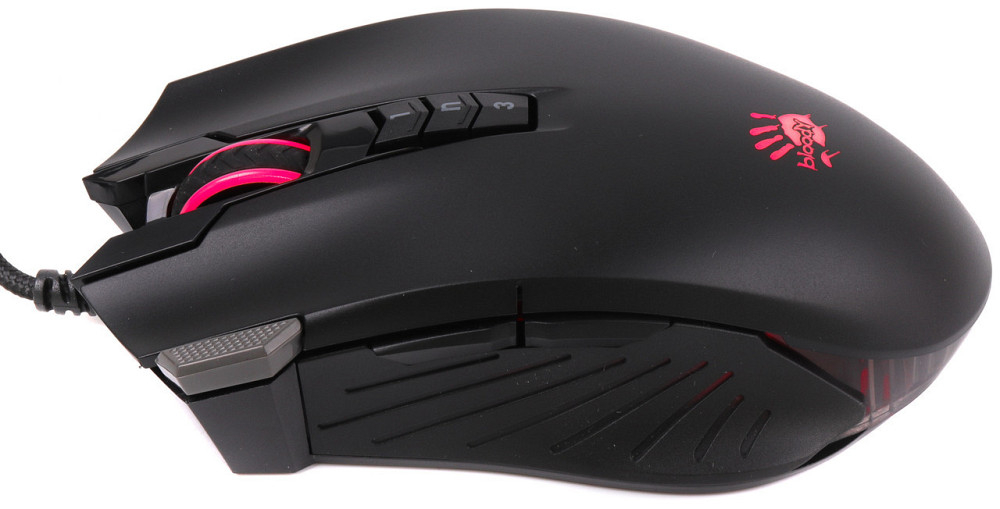 Миша A4Tech V9M Bloody Black Extra Fire Button Чорний Харків - фото 2