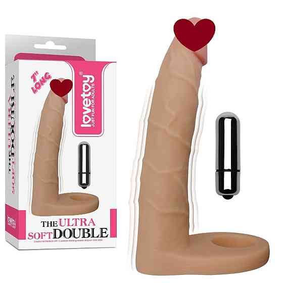 Насадка на член 7 The Ultra Soft Double Vibrating Sex Aura Київ