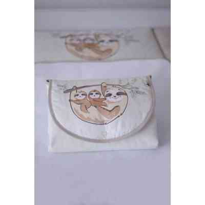 Пеленальный матрасик Верес дорожный Lazy sloth NEW 57х60 см (427.5.1) Винница