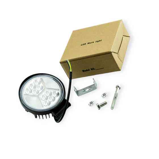 Фара LED круглая 115х40 (Дм Ш) 45W дальний 3030 дополнительная Мукачево