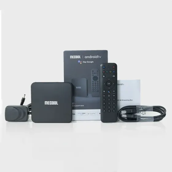 Смарт ТВ приставка Mecool KM7 SE 2/32 Гб Google TV 11 Smart Box тв бокс Київ