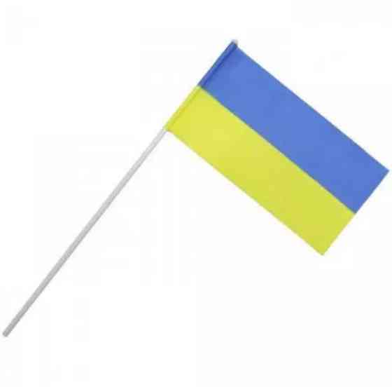 Прапор Україна маленький 12 шт. Київ