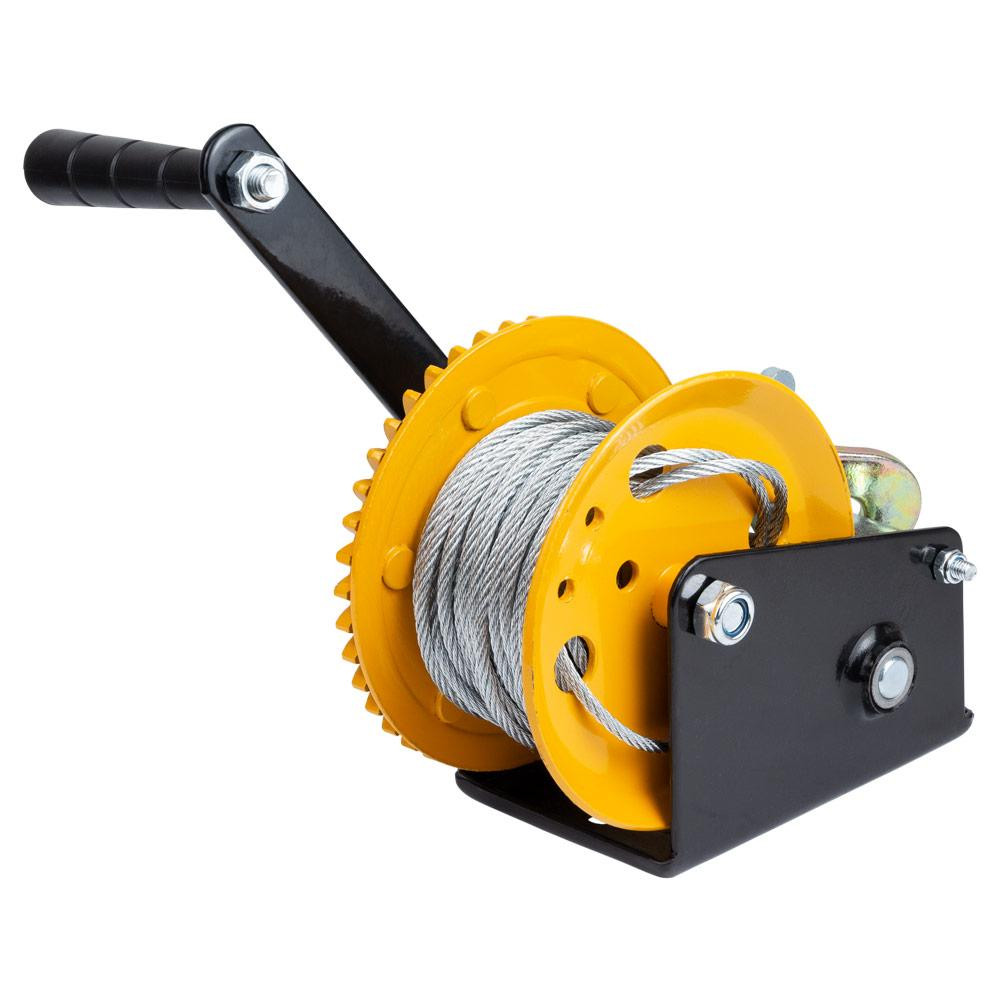 Лебідка ручна барабанна сталева трос 10 м×5мм, 550 кг SIGMA (6134011) Київ - фото 7