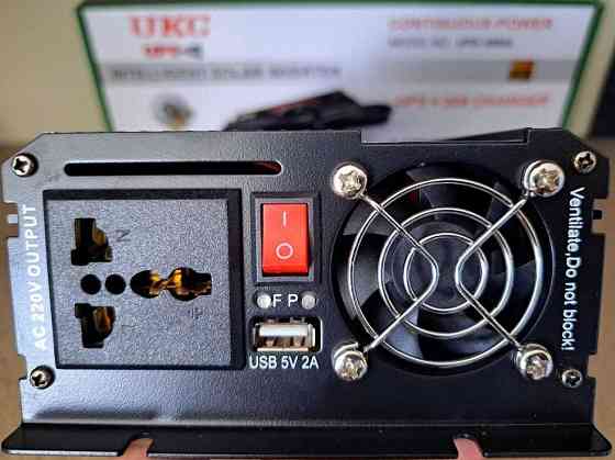 Інвертор із зарядкою 1800W 20 А Перетворювач 12 V на 220 V Інвертор ДБЖ. Київ