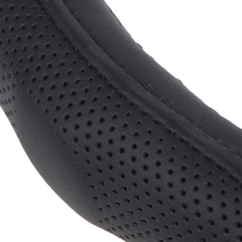 Чохол на кермо VLOD-19P009 BK M чорний з боковою обробкою Харків - фото 6