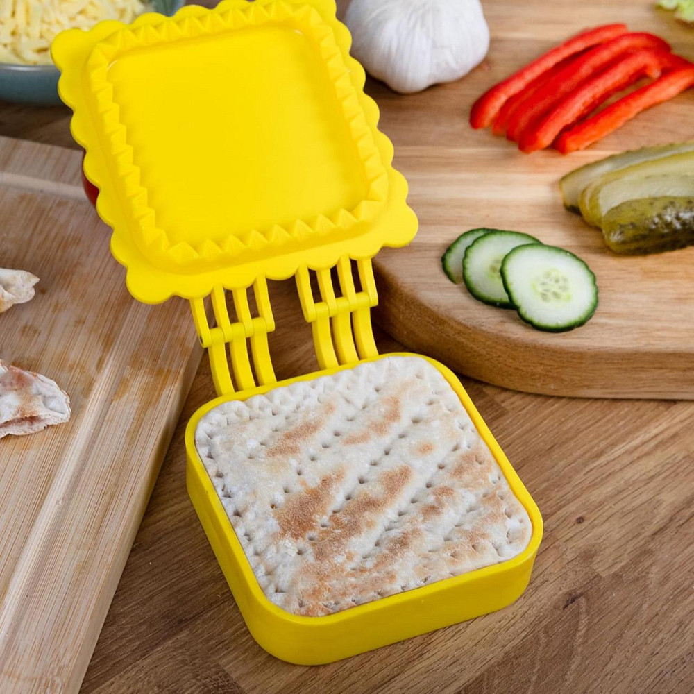 Форма для сендвічів Toastie Maker Modish Ware, запаювач тостів для тонкого хліба, BPA Free, для тостера, духовки, аерофритюрниці Київ - фото 1