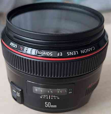 Об'єктив Canon EF 50mm f/1.2L USM Київ