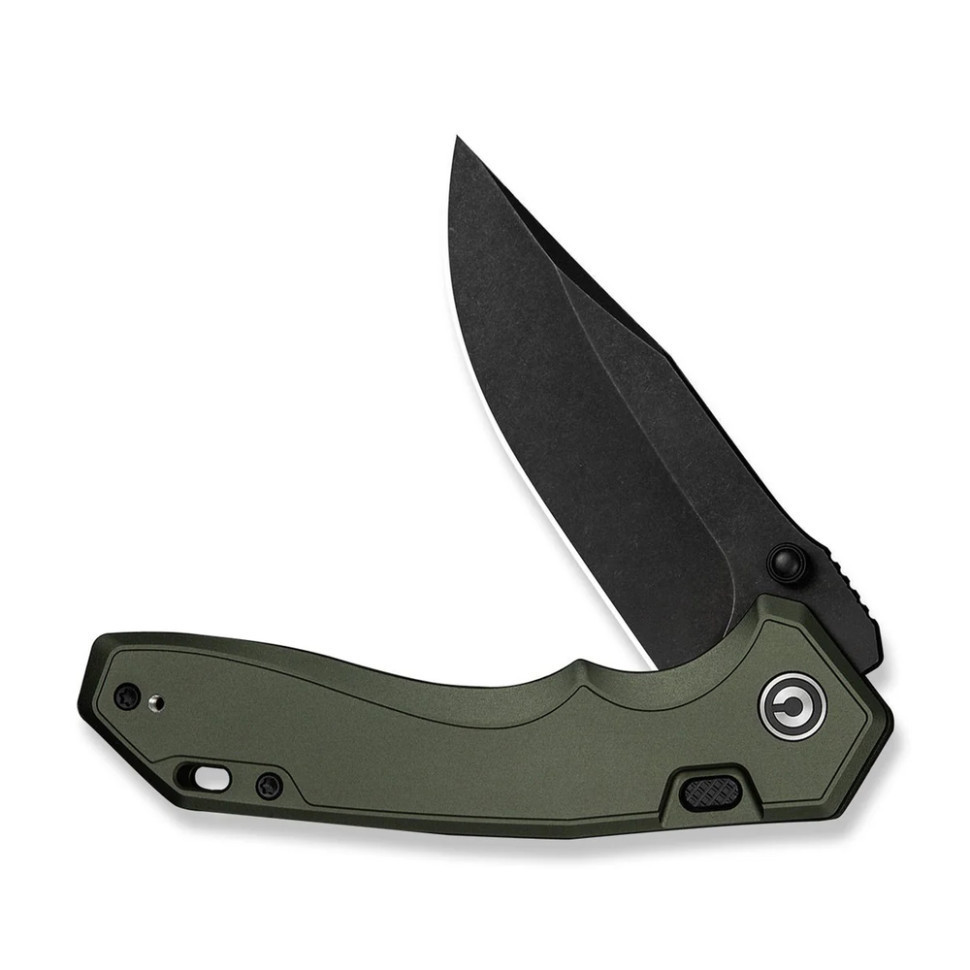 Нож складной туристический Civvi Elite Brova, (8.7 см) CPM S35VN / Aluminum зеленый Киев - изображение 3