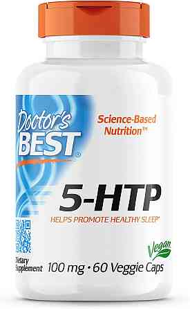 5-гідрокси-L-триптофан 5-HTP, 100 mg, 60 Veggie Caps Луцьк