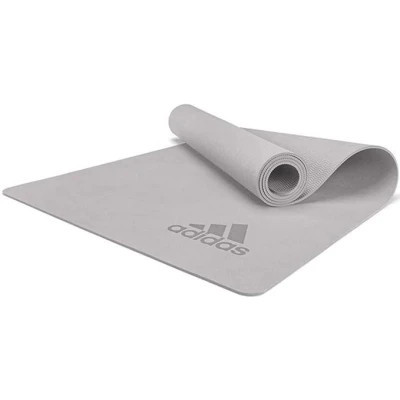 Килимок для йоги Adidas Premium Yoga Mat Уні 176 х 61 х 0,5 см Сірий (ADYG-10300GR) Вінниця - фото 1