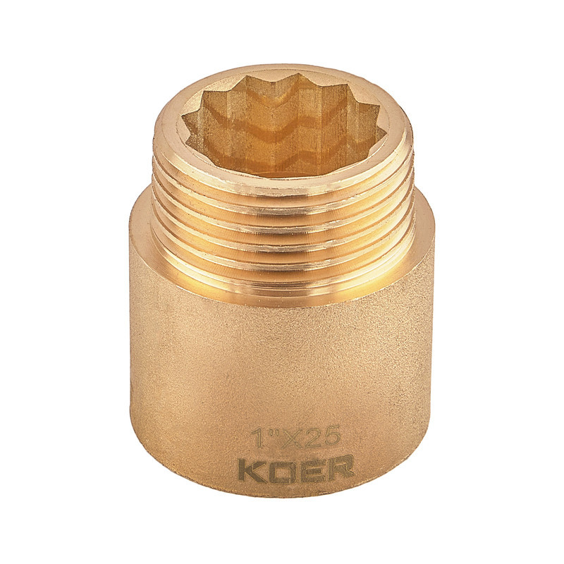 Подовжувач без нікелю 1"-25мм KOER KF.E10-25.WN (KR5671) Київ - фото 2