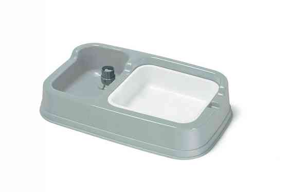 Диспенсер для корму та води 34 x 20.5 x 7 см Київ