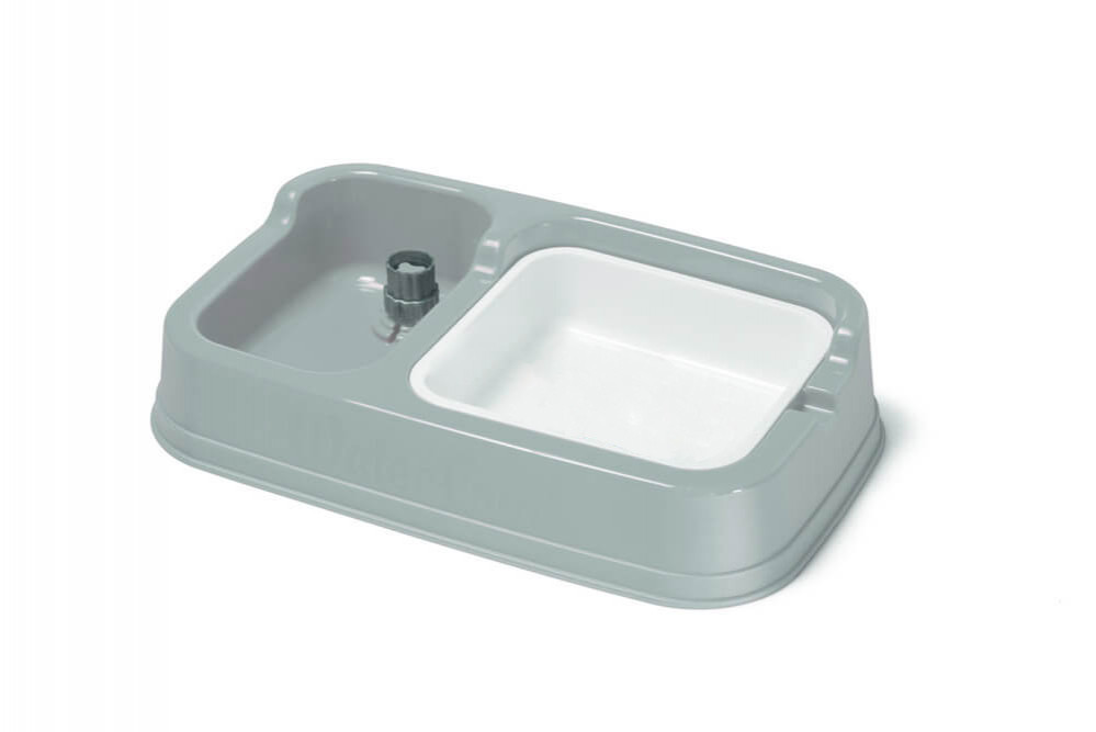 Диспенсер для корму та води 34 x 20.5 x 7 см Київ - фото 5