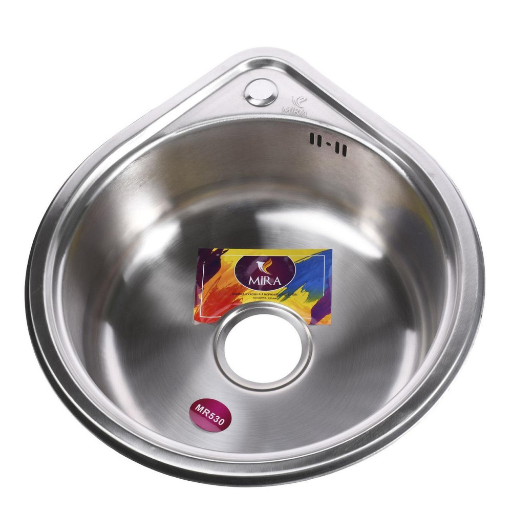Мойка кухонная Mira MR 530 Matt (000019865) Киев - изображение 1