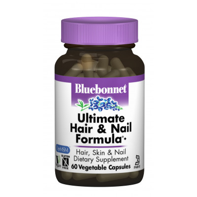 Витаминно-минеральный комплекс Bluebonnet Nutrition Окончательная Формула для Волос и Ногтей, 60 вегетариа (BLB1106) Винница - изображение 1