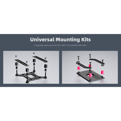 Кулер для процессора ID-Cooling IS-67-XT Black Винница - изображение 7