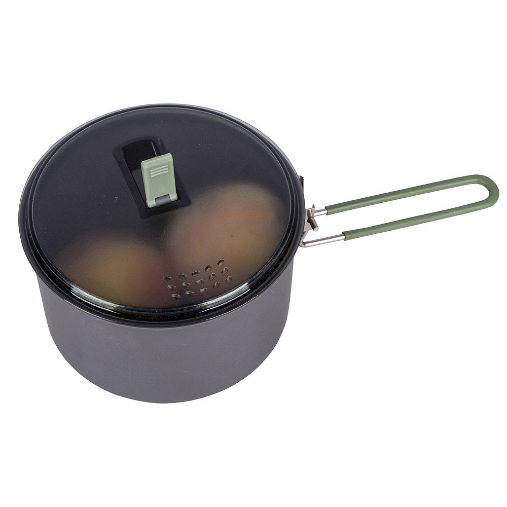 Кастрюля Bo-Camp Explorer Hard Anodized 1L Grey/Green (2200236) Вінниця - фото 4