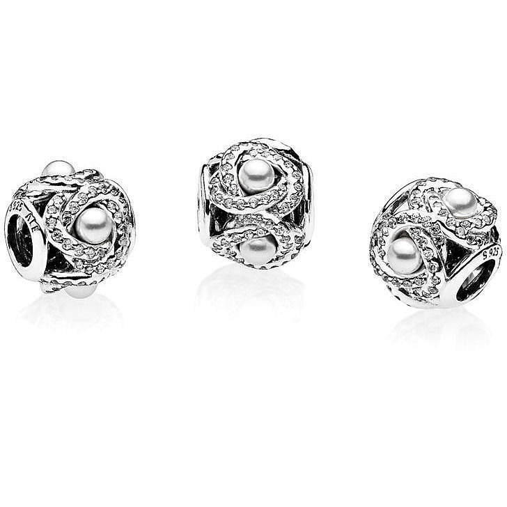 Срібна намистина Пандора  792105WCP MasterSem Київ - фото 2