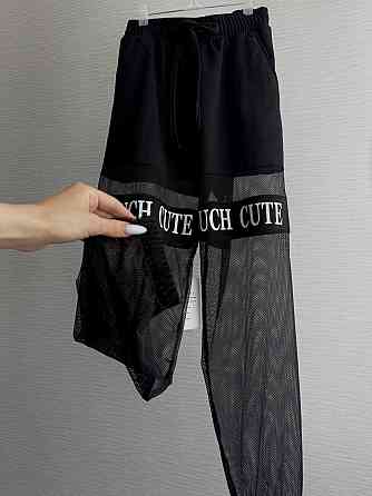 Женские летние стильные брюки двунить + сетка 46/48 Одесса