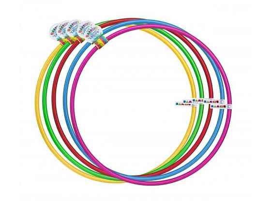 Обруч 90см голубой No 4 SlimHoop арт.016/8 ТМ BAMSIC Киев