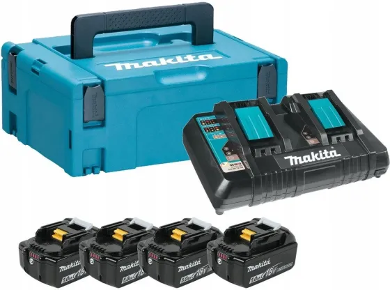 MAKITA 197626-8 DC18RD ŁADOWARKA 4X5.0AH BL1850B MAKITA1976268DC18RDBL1850B Киев