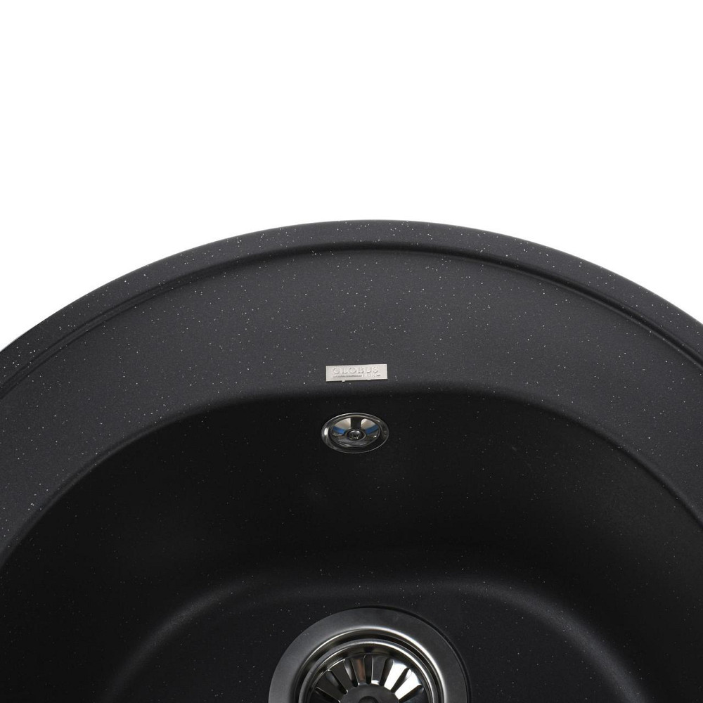 Гранитная мойка Globus Lux MARTIN черный 510мм-А0002 (000021074) Киев - изображение 3