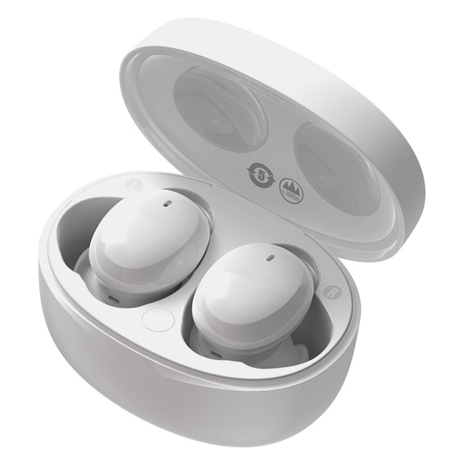 Бездротові Bluetooth навушники Baseus Bowie E2 TWS з мікрофоном IP55 NGTW090002 (Білі) Миколаїв - фото 1