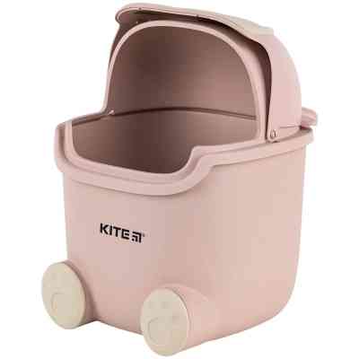 Кошик для паперів Kite Настільний контейнер для сміття, рожевий (K24-009-5) Вінниця