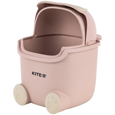 Кошик для паперів Kite Настільний контейнер для сміття, рожевий (K24-009-5) Вінниця - фото 3