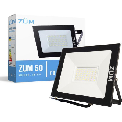 Прожектор Євросвітло ZUM 50 6400K Вінниця - фото 1
