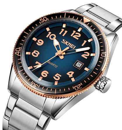 Skmei 9232SRGBU Rose Gold-Blue SBR Киев