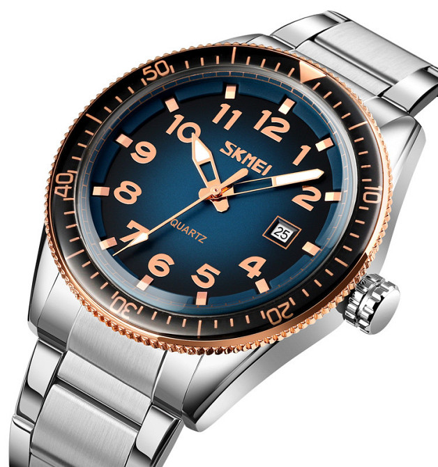 Skmei 9232SRGBU Rose Gold-Blue SBR Київ - фото 2