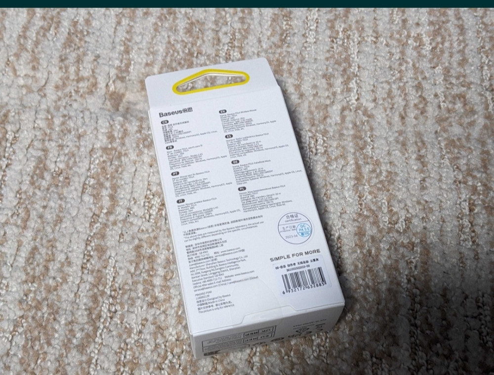 Компактная тихая мышка от Baseus, новая, с заводской пломбой. Киев - изображение 3